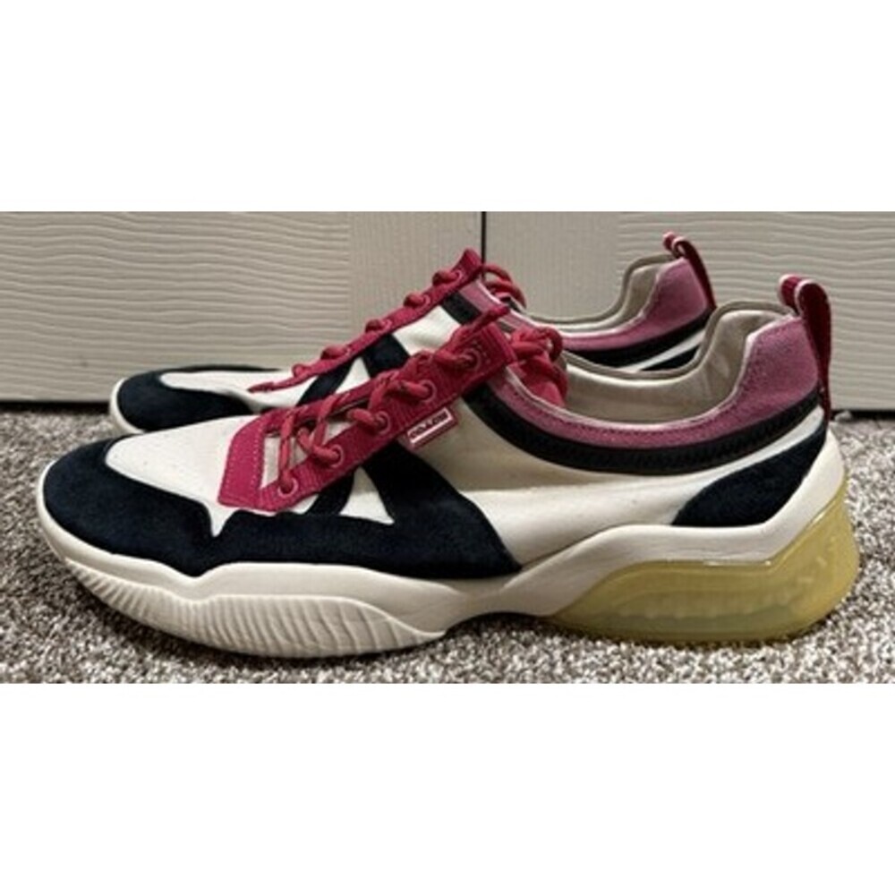 COACH Women’s Low-Top Sneakers/ Size 11 White Pink Black